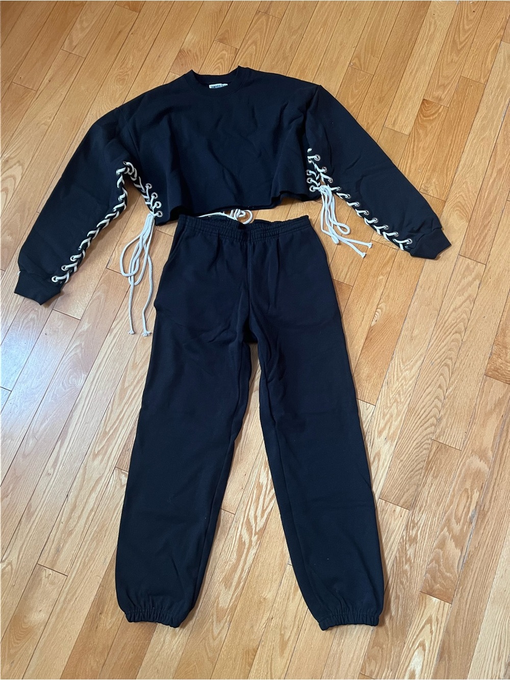 Samaria Leah Nicki Set (charcoal)